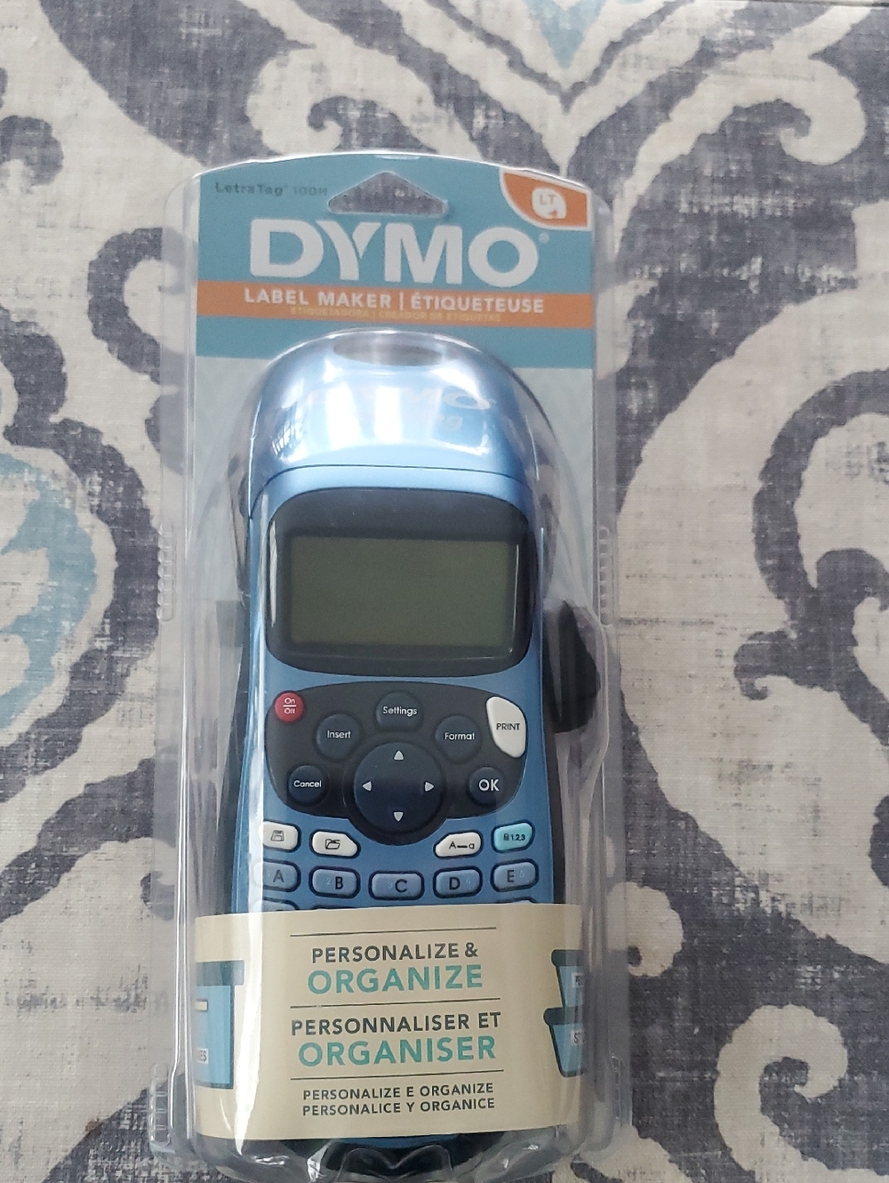 Dymo Light Blue Label Maker - Portable Handheld Labeler